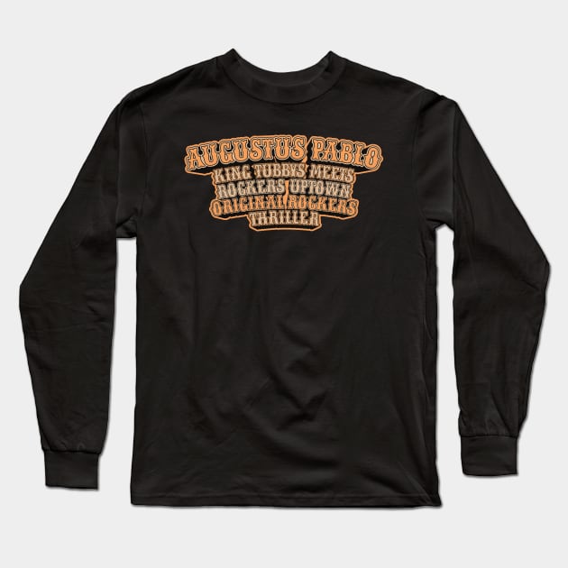 Melodica Harmony: Austus Pablo-inspired Design Long Sleeve T-Shirt by Boogosh